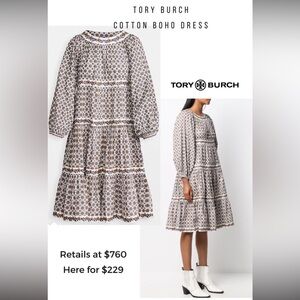 Tory Burch cotton boho dress